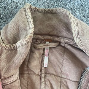 Free people Quilted Knit Jacket
